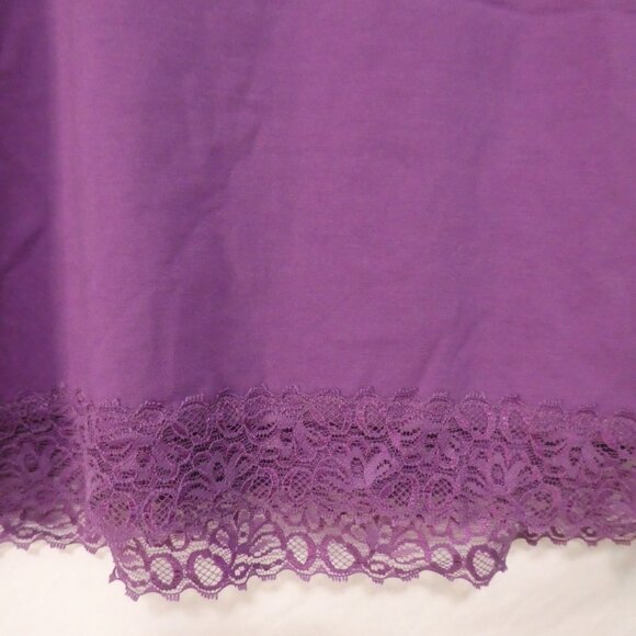 ANN TAYLOR PETITE Ann Taylor Petite SP Purple Lace Trim Cami Tank Top - NWT - Picture 14 of 15